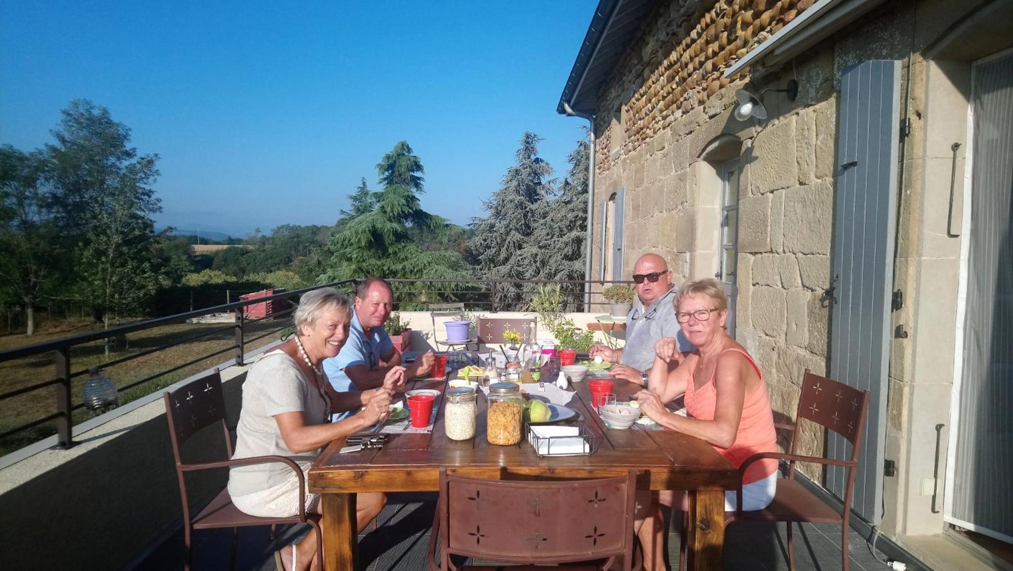 La Meridienne Des Collines La Motte-de-Galaure Exteriér fotografie