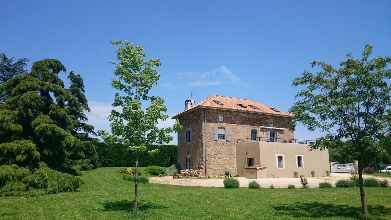 Bed and Breakfast La Meridienne Des Collines La Motte-de-Galaure Exteriér fotografie